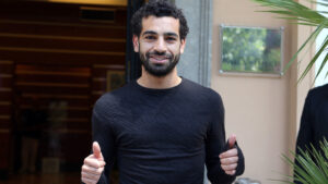 30/07/2015, MOHAMED SALAH STAMANI A VILLA STUART PER LE VISITE MEDICHE. (Foto Bartoletti)